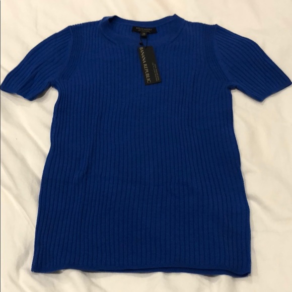 100% Merino Wool T-shirt Ribbed - Picture 2 of 3